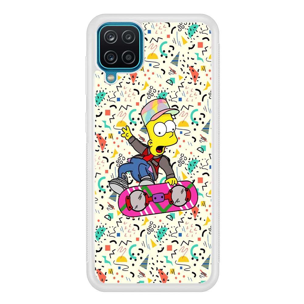 Bart Flying Board Jump Trick Samsung Galaxy A12 Case