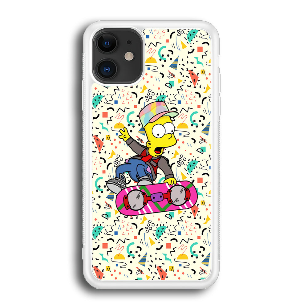 Bart Flying Board Jump Trick iPhone 12 Case