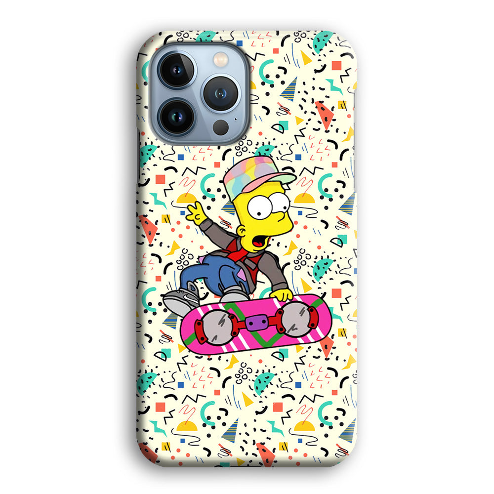 Bart Flying Board Jump Trick iPhone 13 Pro Max Case