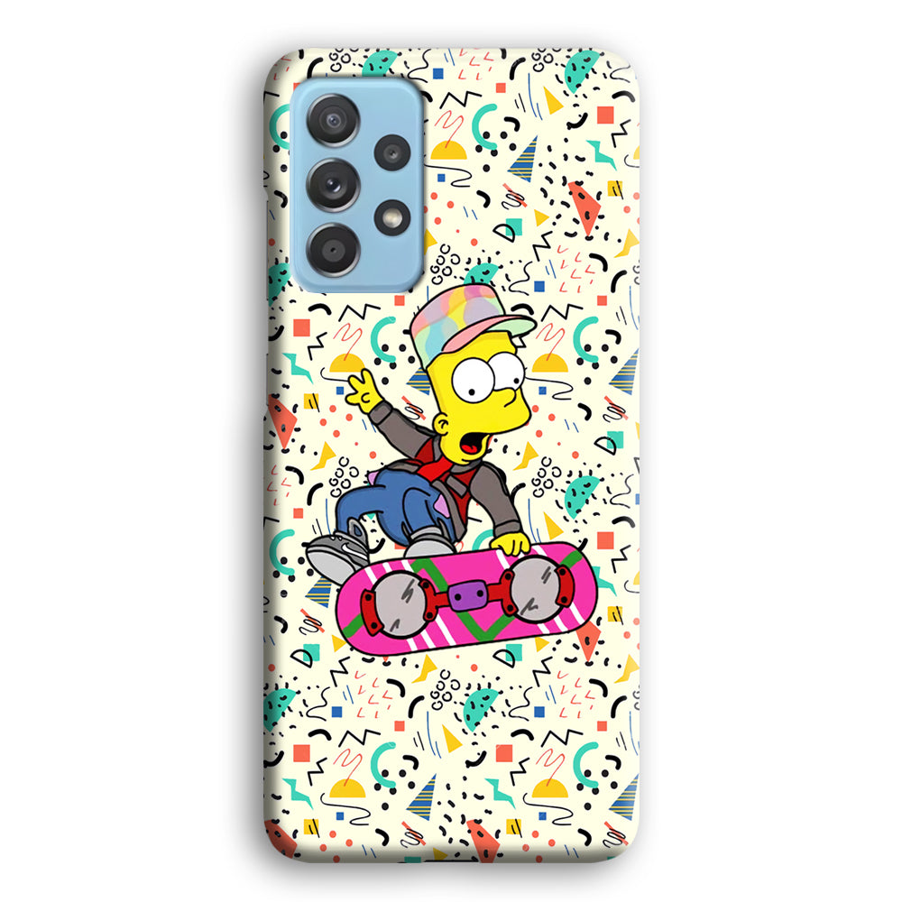 Bart Flying Board Jump Trick Samsung Galaxy A72 Case