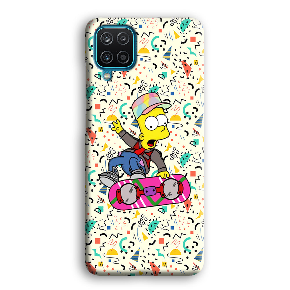 Bart Flying Board Jump Trick Samsung Galaxy A12 Case