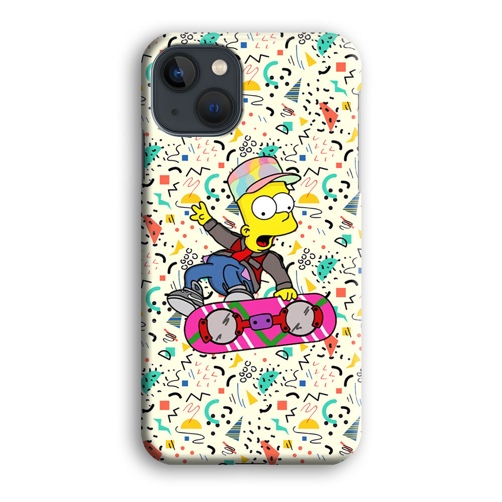 Bart Flying Board Jump Trick iPhone 13 Case