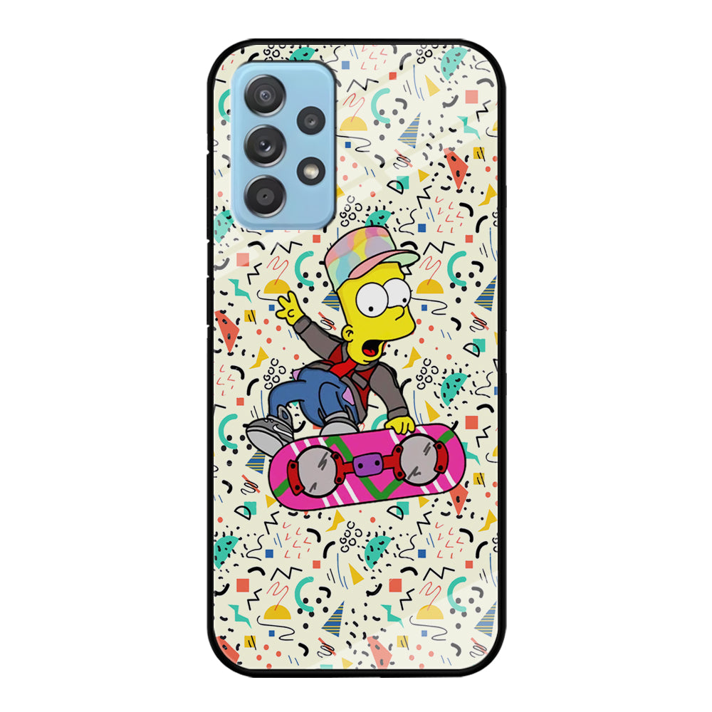 Bart Flying Board Jump Trick Samsung Galaxy A52 Case