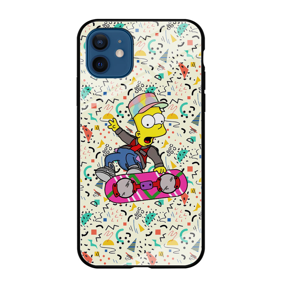 Bart Flying Board Jump Trick iPhone 12 Case