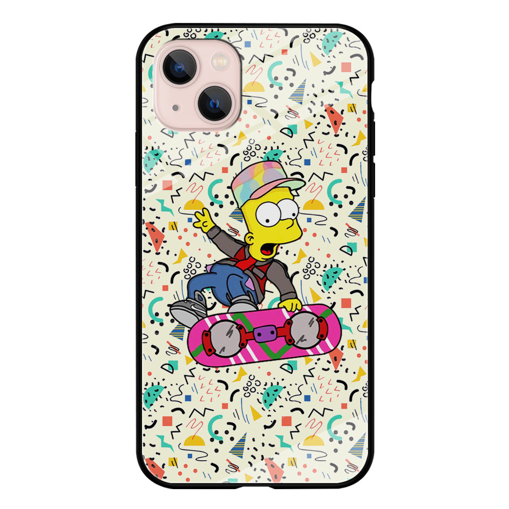 Bart Flying Board Jump Trick iPhone 13 Case