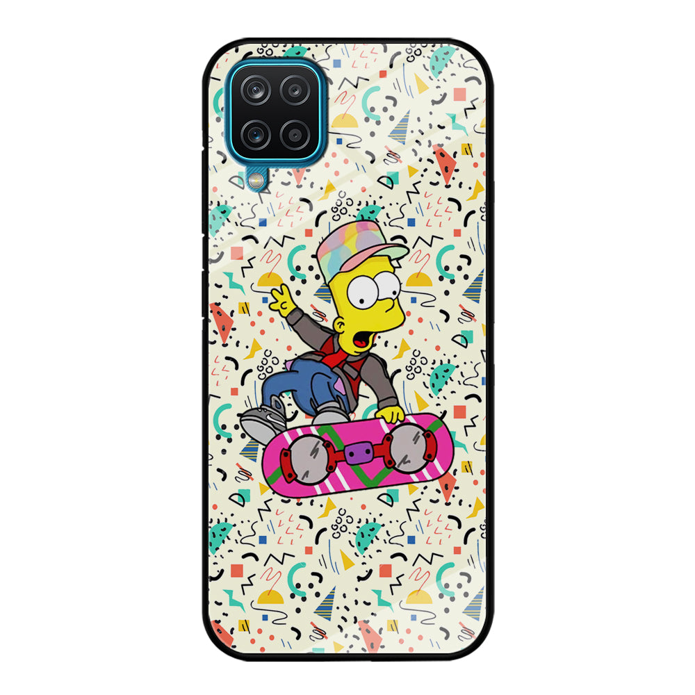 Bart Flying Board Jump Trick Samsung Galaxy A12 Case