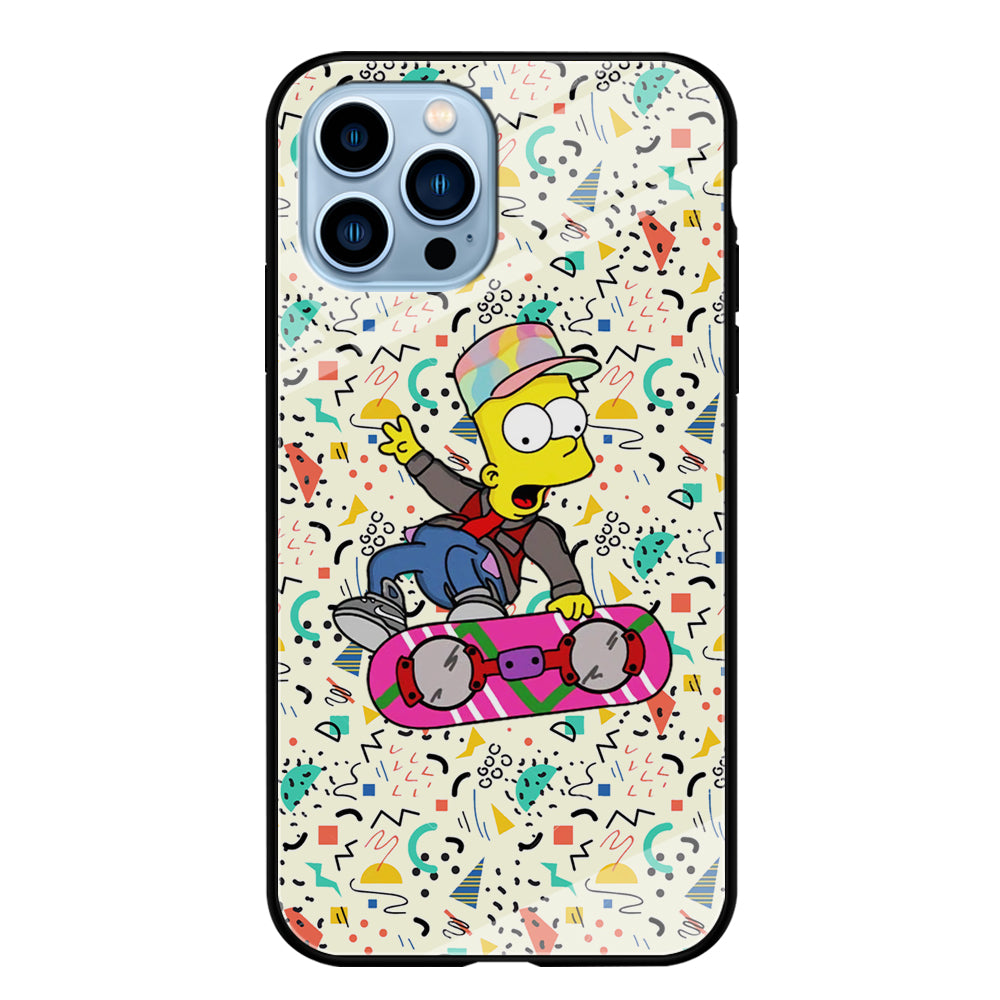 Bart Flying Board Jump Trick iPhone 13 Pro Max Case