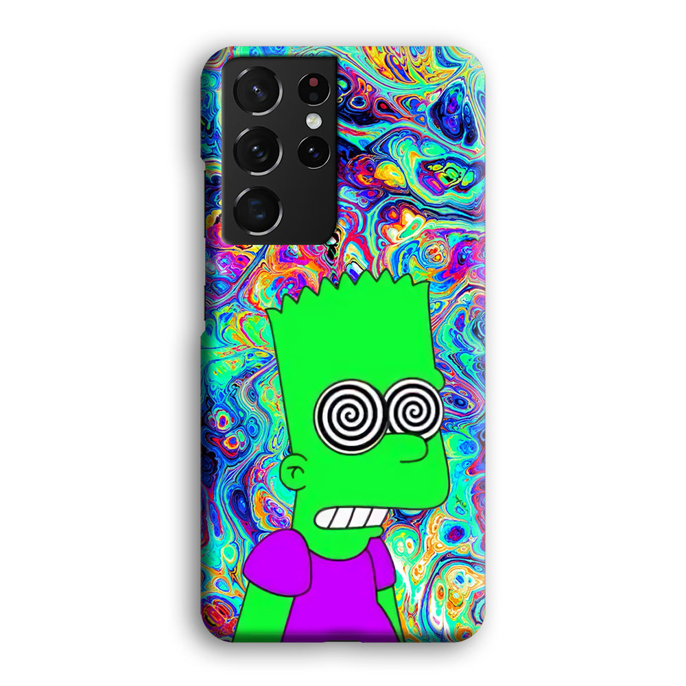 Bart Hypnotized Samsung Galaxy S21 Ultra Case