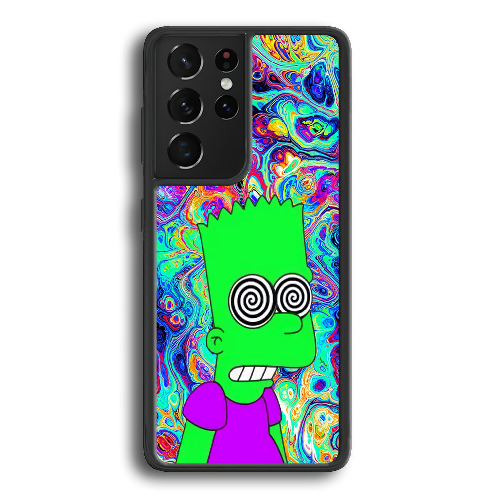 Bart Hypnotized Samsung Galaxy S21 Ultra Case