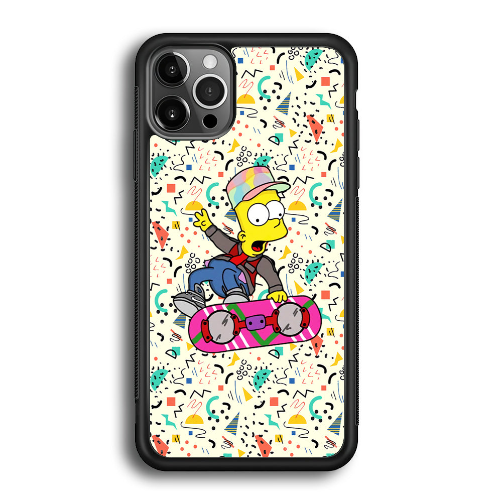 Bart Flying Board Jump Trick iPhone 12 Pro Max Case