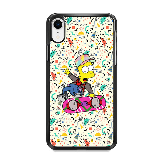Bart Flying Board Jump Trick iPhone XR Case