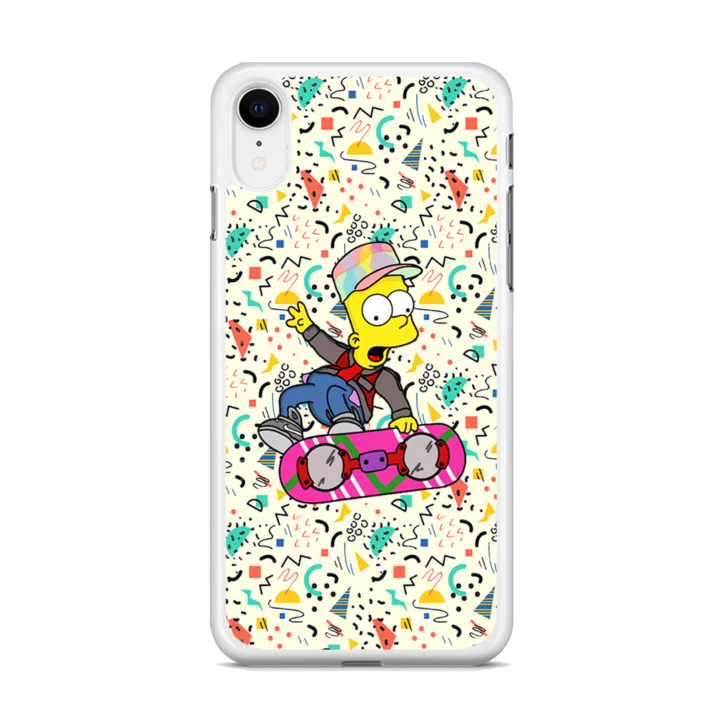 Bart Flying Board Jump Trick iPhone XR Case