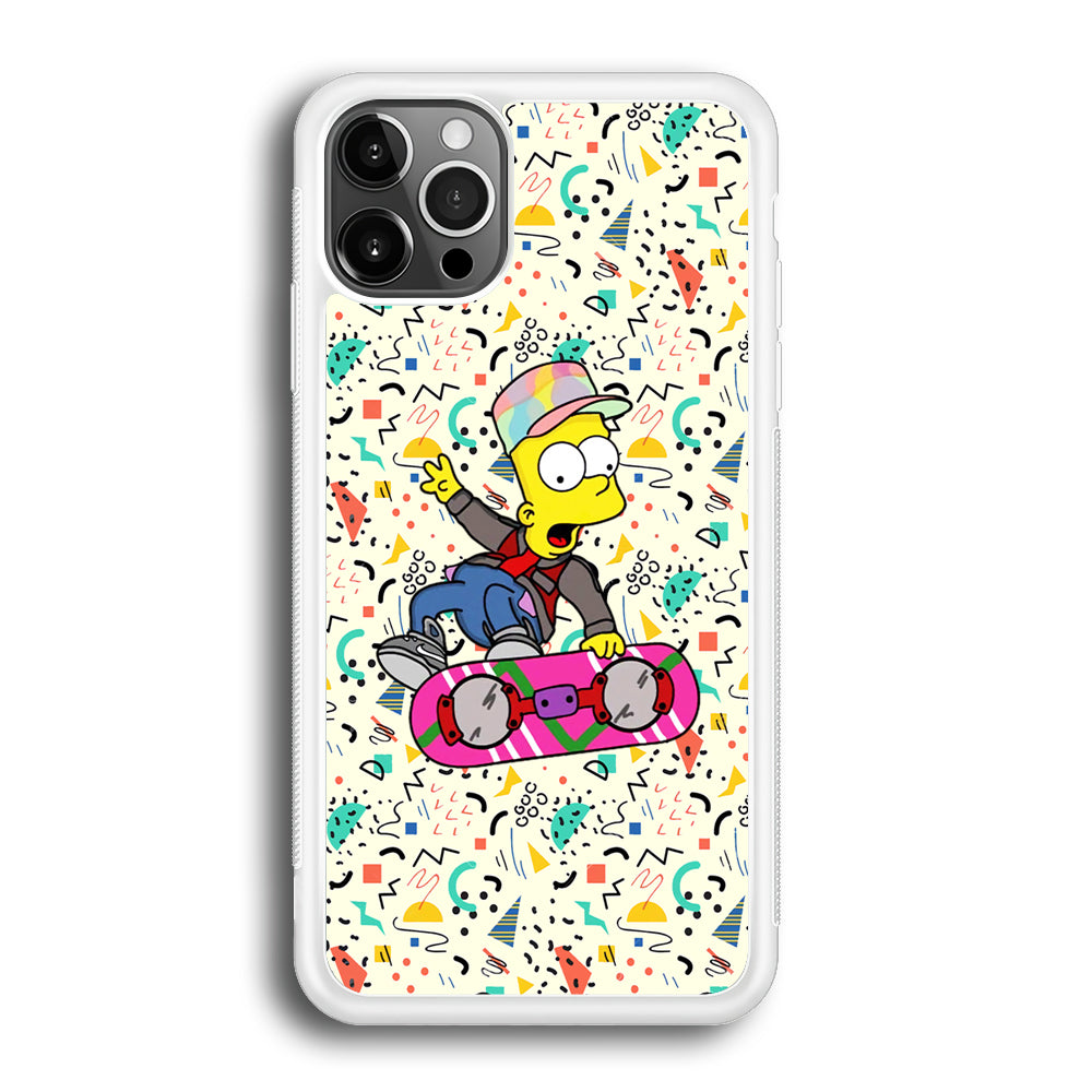 Bart Flying Board Jump Trick iPhone 12 Pro Max Case