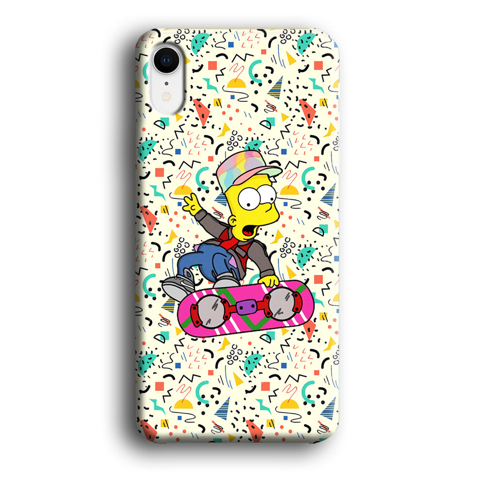 Bart Flying Board Jump Trick iPhone XR Case
