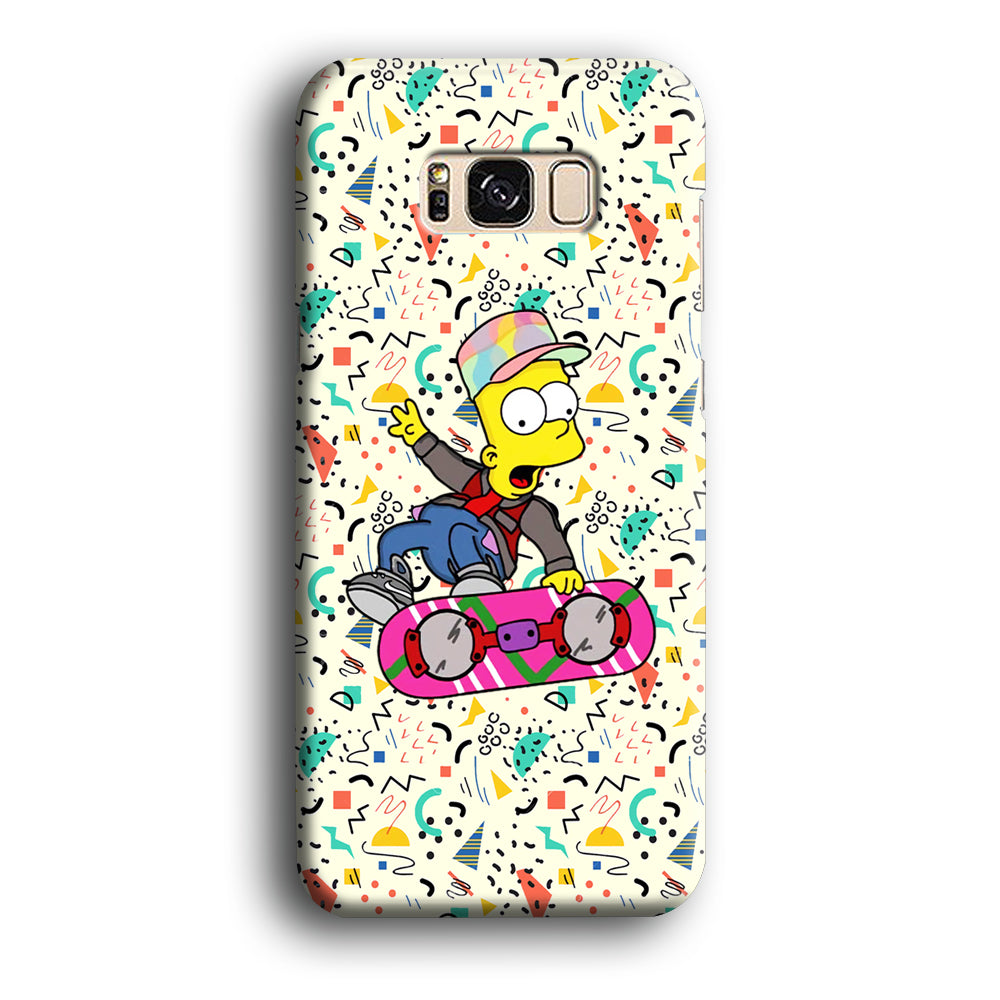 Bart Flying Board Jump Trick Samsung Galaxy S8 Case
