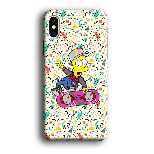 Bart Flying Board Jump Trick iPhone XS MAX Case