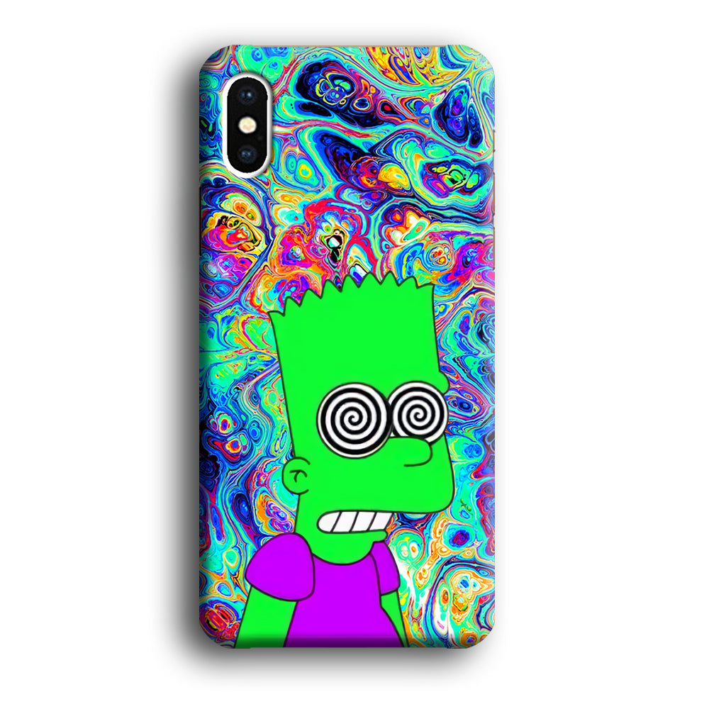 Bart Hypnotized iPhone X Case