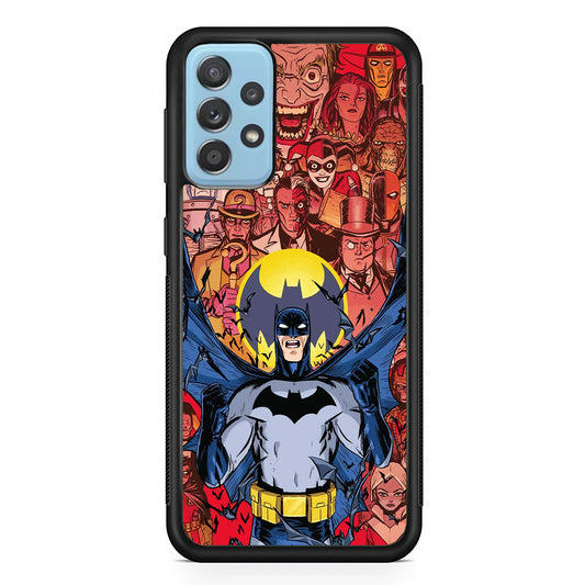 Batman Collage of Expression Samsung Galaxy A72 Case