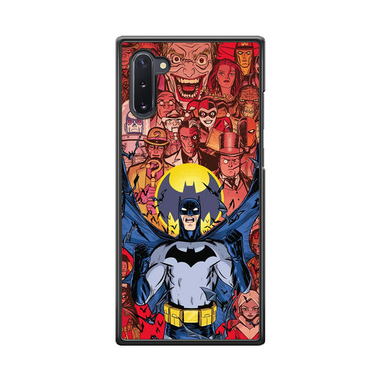 Batman Collage of Expression Samsung Galaxy Note 10 Case