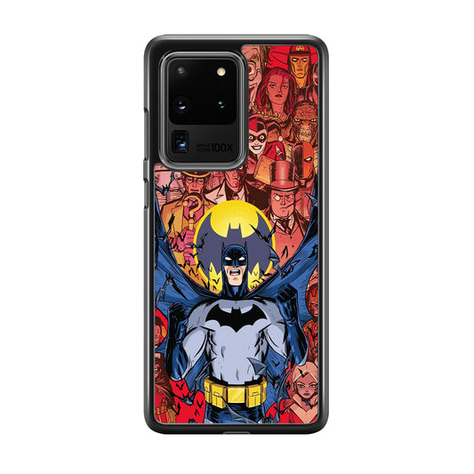 Batman Collage of Expression Samsung Galaxy S20 Ultra Case