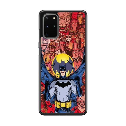 Batman Collage of Expression Samsung Galaxy S20 Plus Case