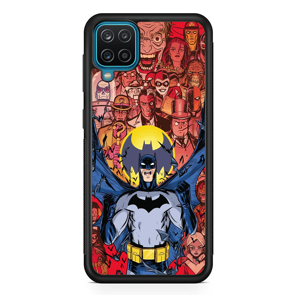 Batman Collage of Expression Samsung Galaxy A12 Case