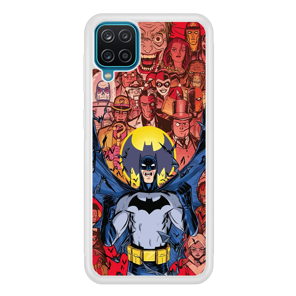 Batman Collage of Expression Samsung Galaxy A12 Case