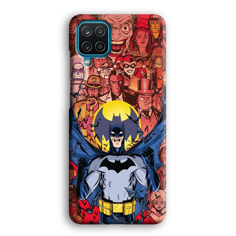 Batman Collage of Expression Samsung Galaxy A12 Case