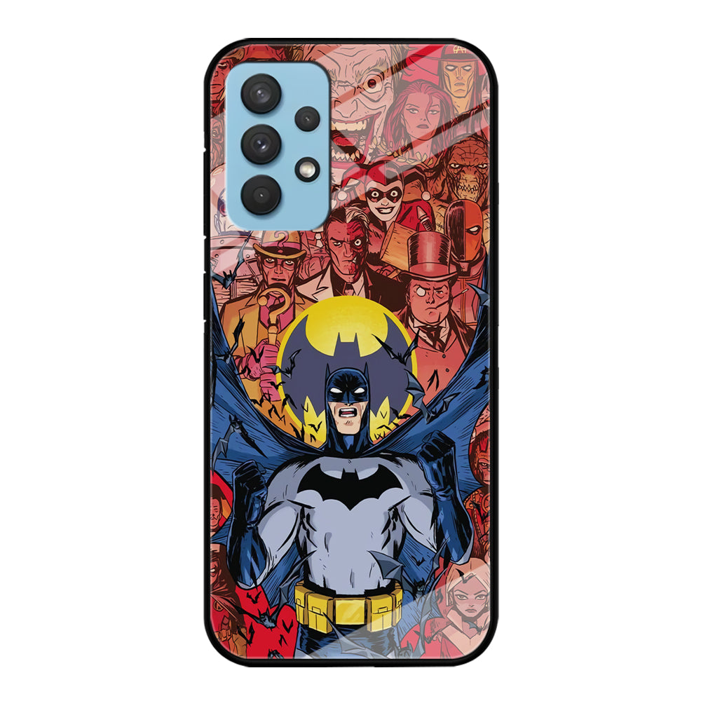 Batman Collage of Expression Samsung Galaxy A32 Case