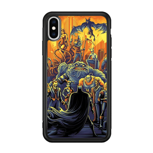 Batman Enemy's Assemble iPhone XS Case