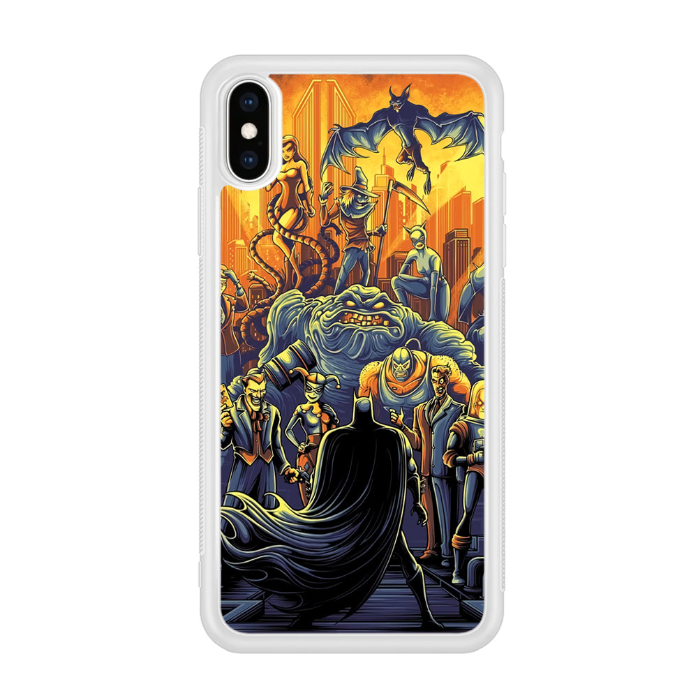 Batman Enemy's Assemble iPhone X Case