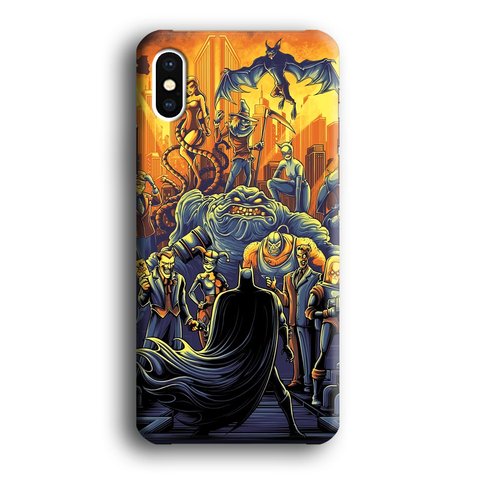 Batman Enemy's Assemble iPhone X Case