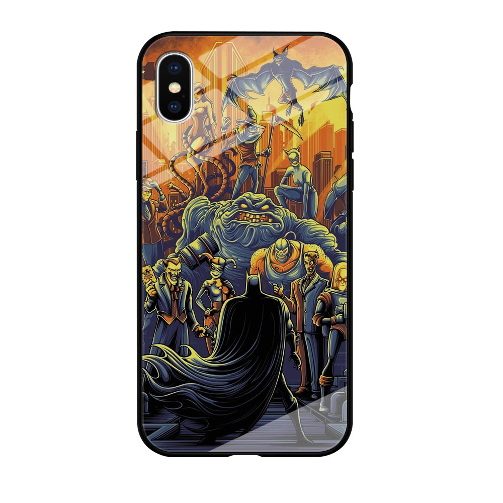 Batman Enemy's Assemble iPhone X Case