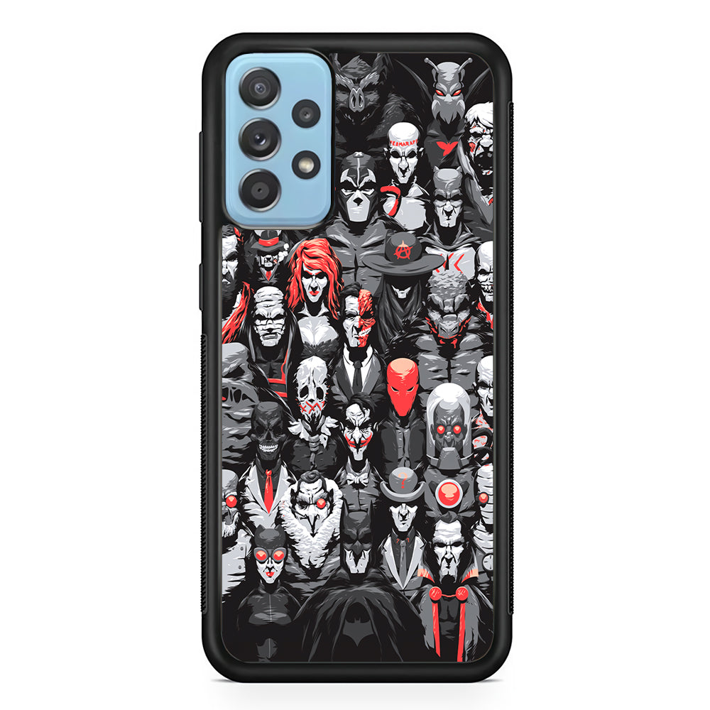 Batman Family One Frame Samsung Galaxy A72 Case