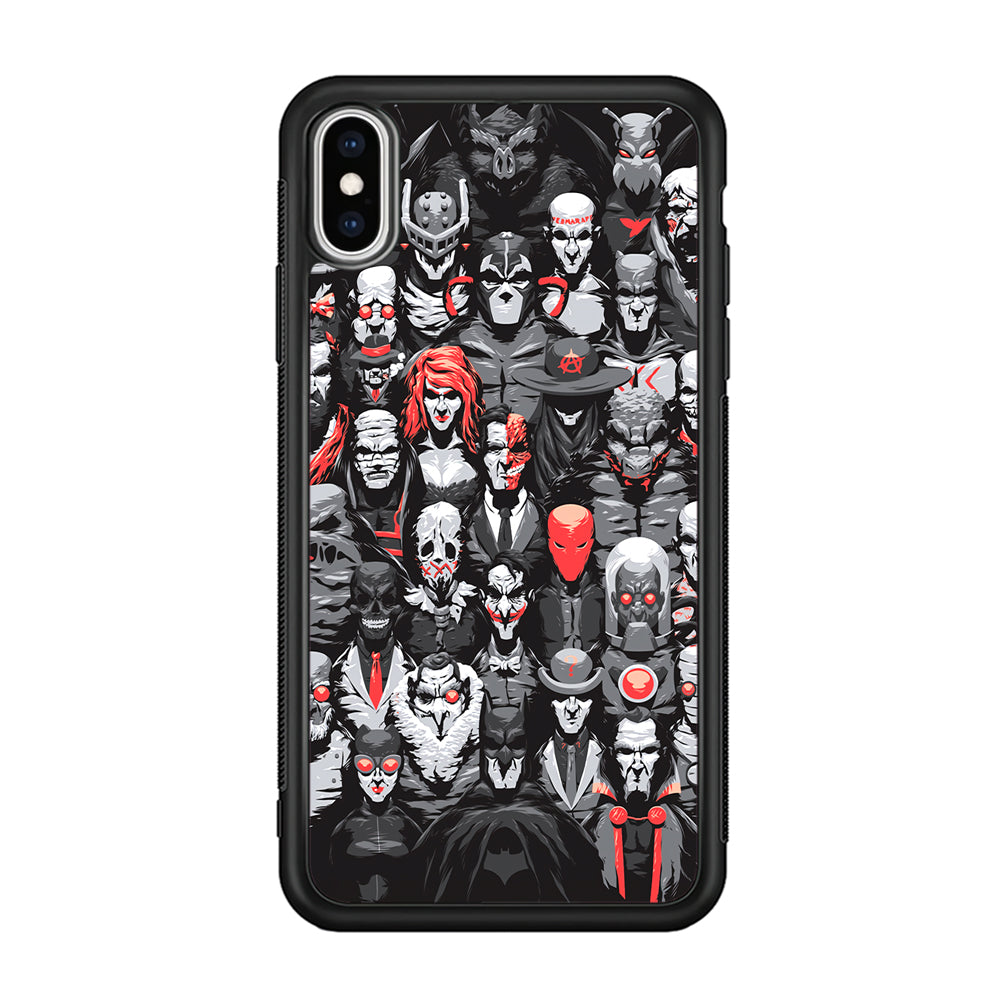 Batman Family One Frame iPhone X Case