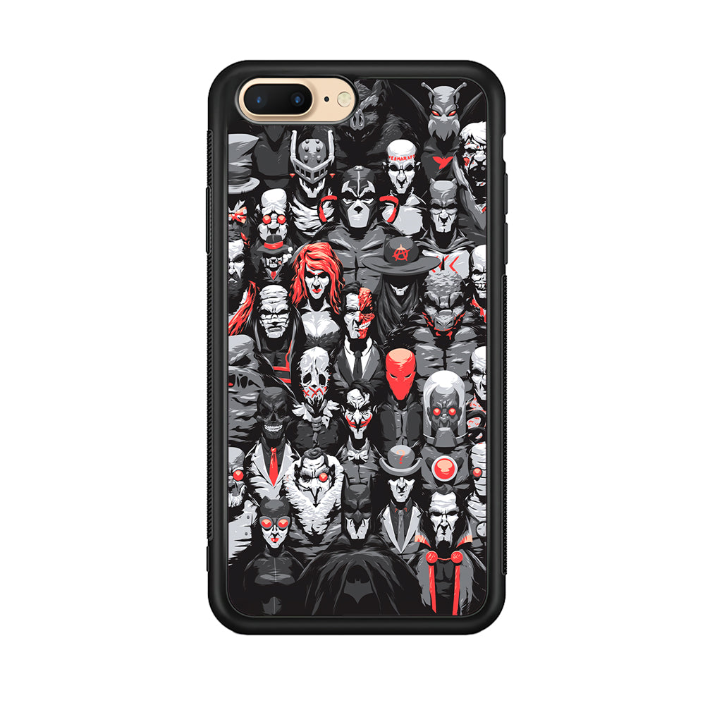 Batman Family One Frame iPhone 8 Plus Case