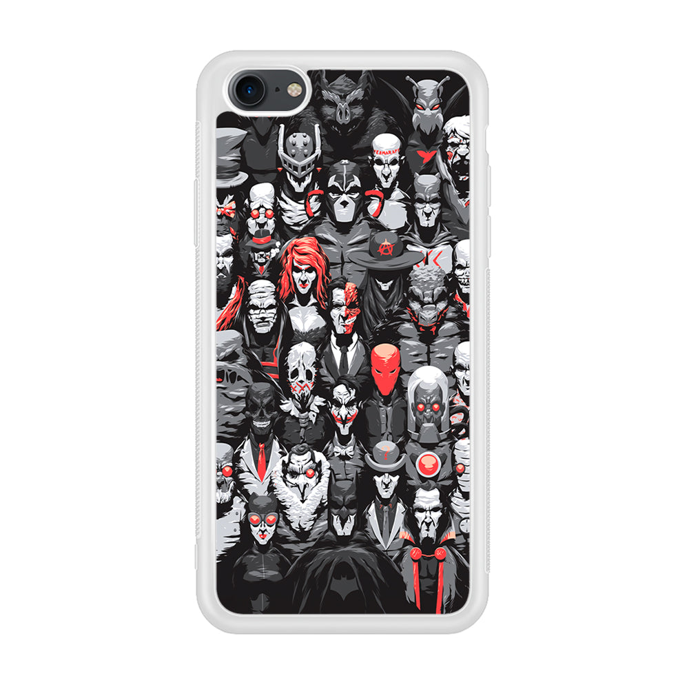 Batman Family One Frame iPhone 8 Case