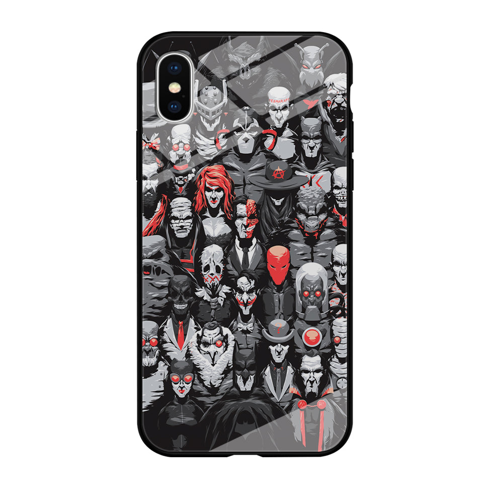 Batman Family One Frame iPhone X Case