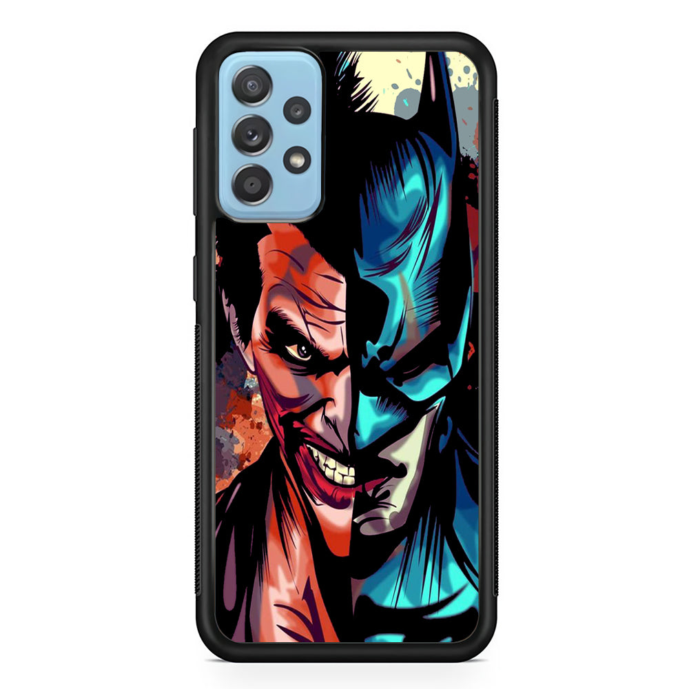 Batman Half Face Joker Samsung Galaxy A52 Case