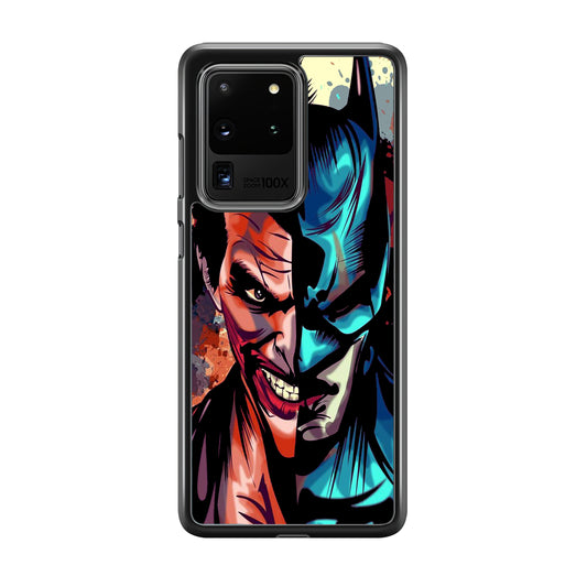 Batman Half Face Joker Samsung Galaxy S20 Ultra Case