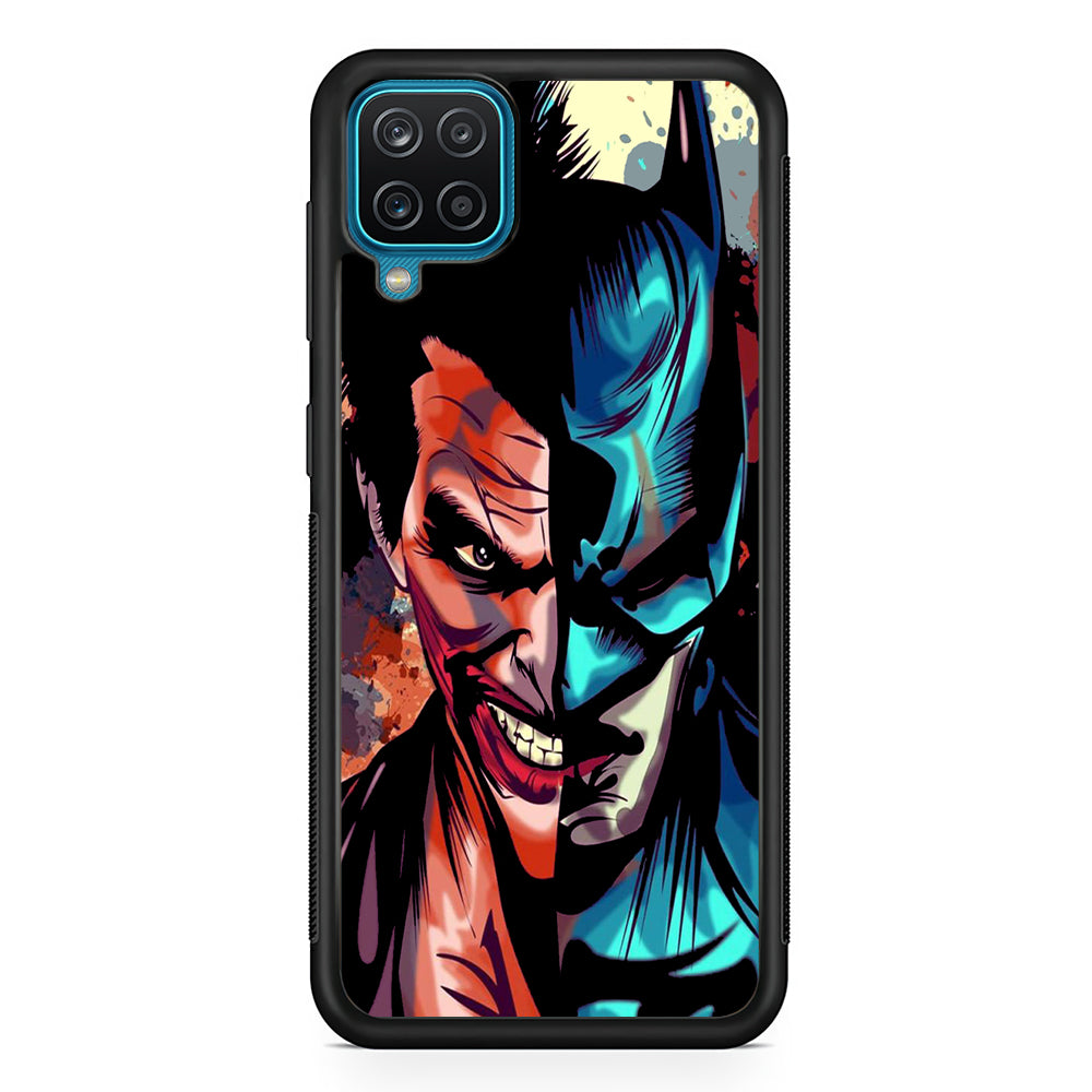 Batman Half Face Joker Samsung Galaxy A12 Case