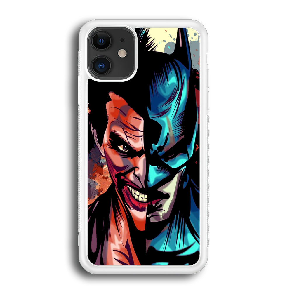 Batman Half Face Joker iPhone 12 Case