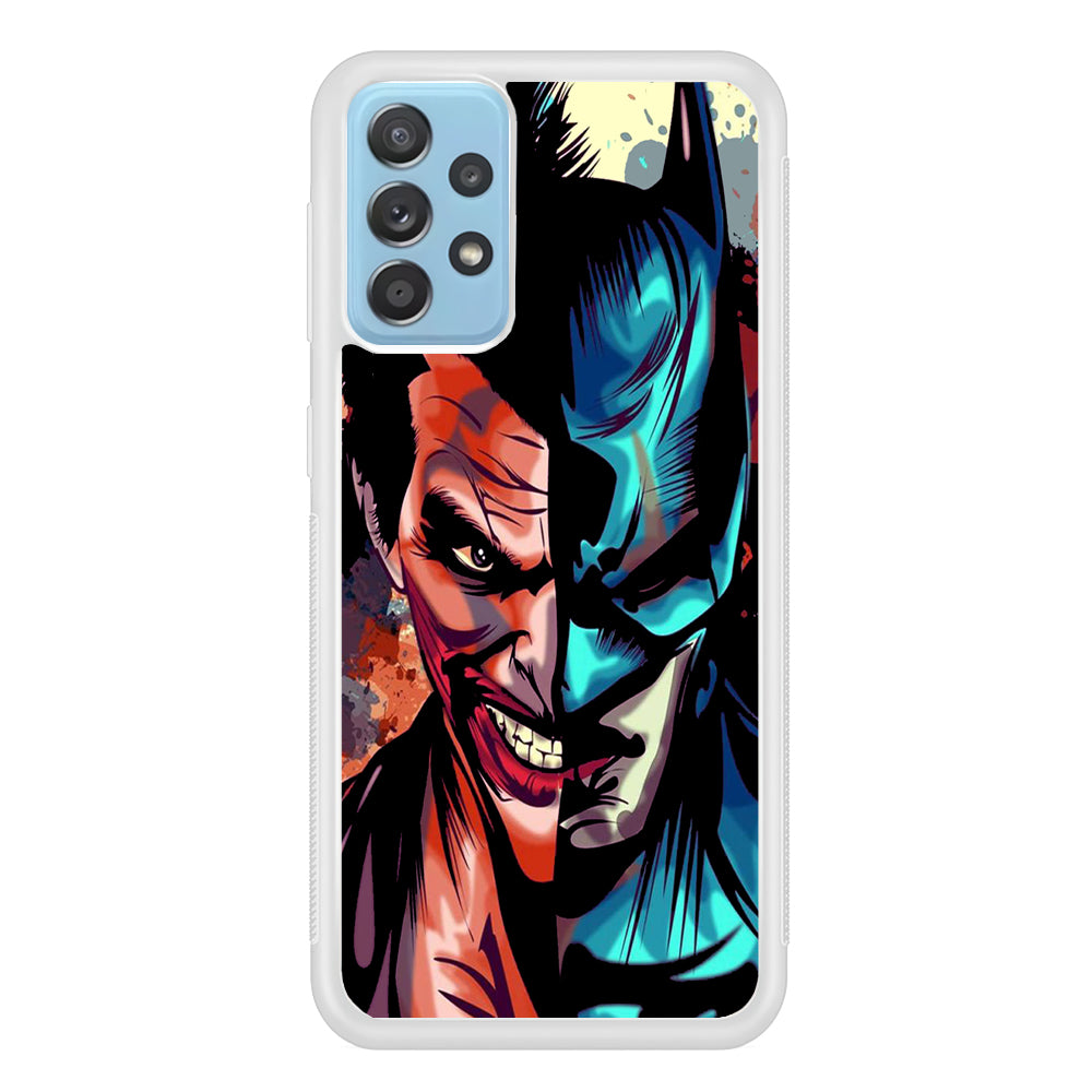 Batman Half Face Joker Samsung Galaxy A72 Case