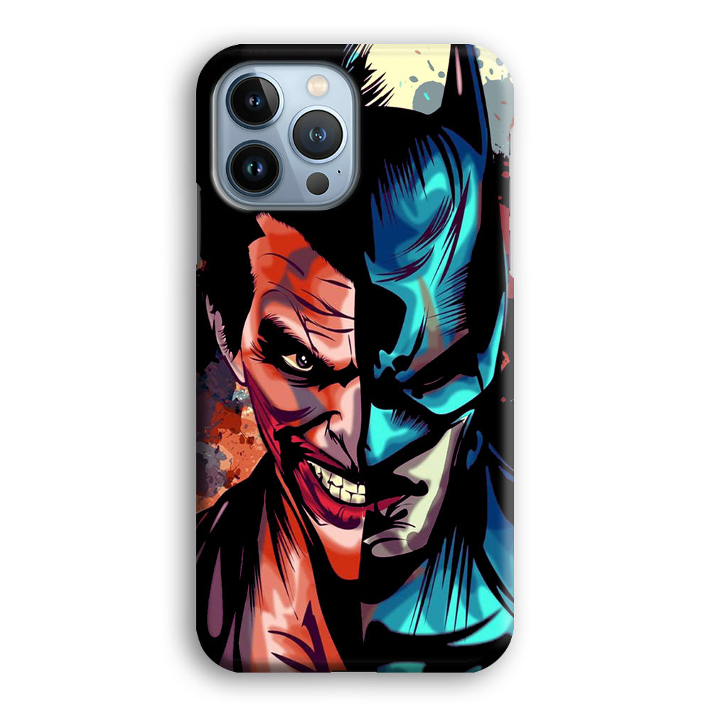 Batman Half Face Joker iPhone 13 Pro Max Case