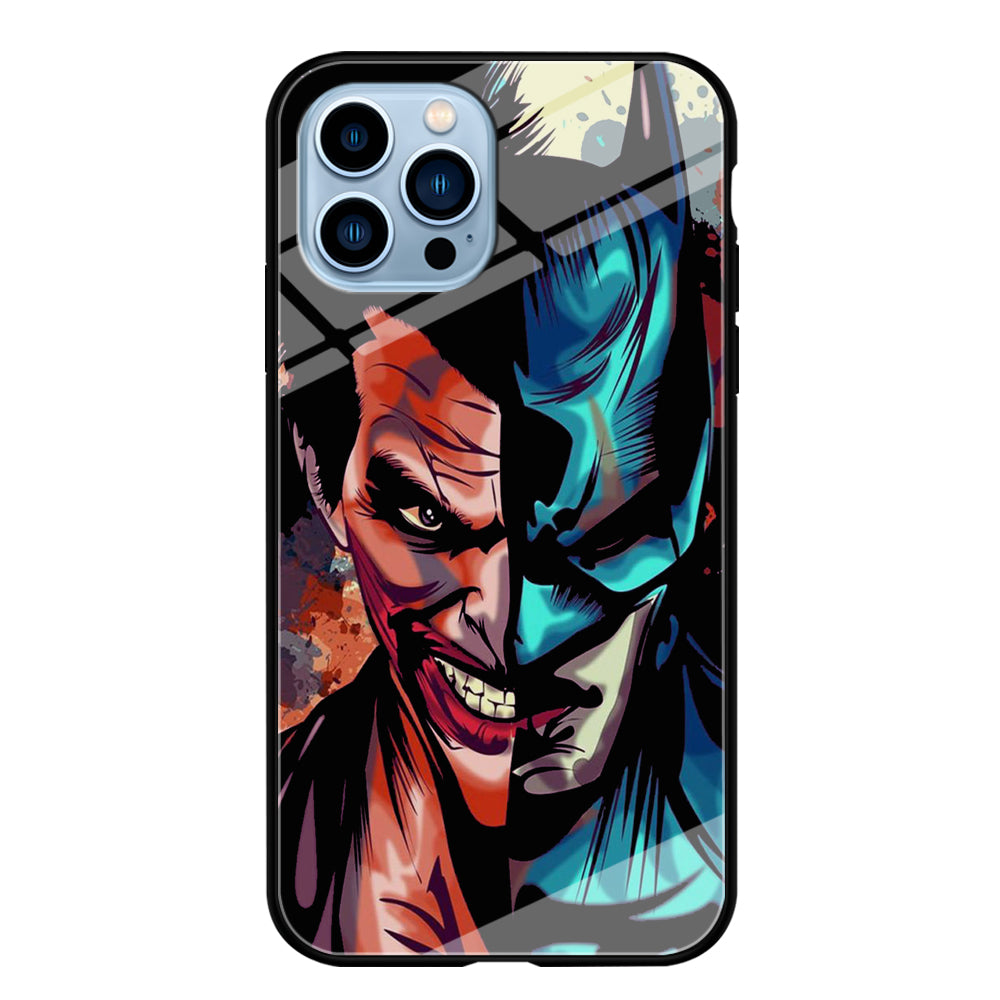 Batman Half Face Joker iPhone 13 Pro Max Case