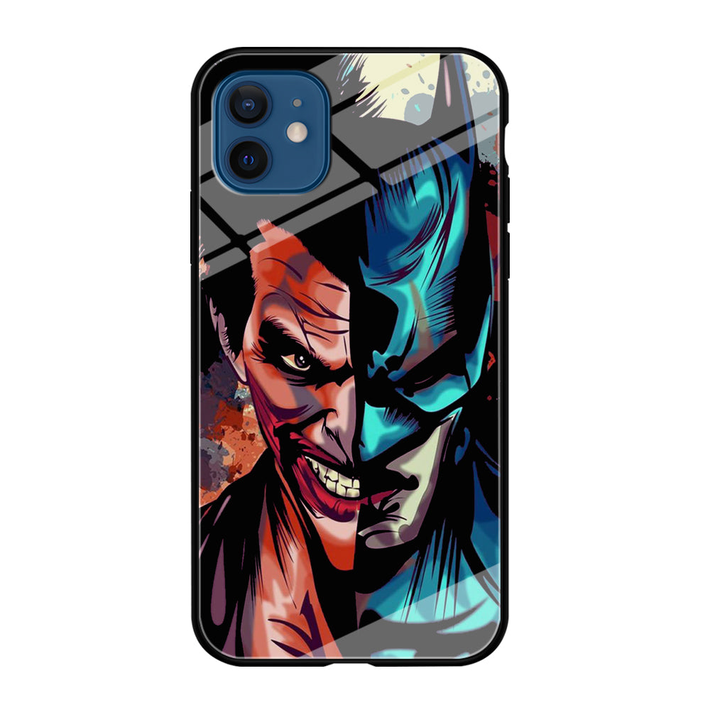 Batman Half Face Joker iPhone 12 Case