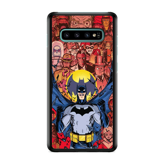 Batman Collage of Expression Samsung Galaxy S10 Case
