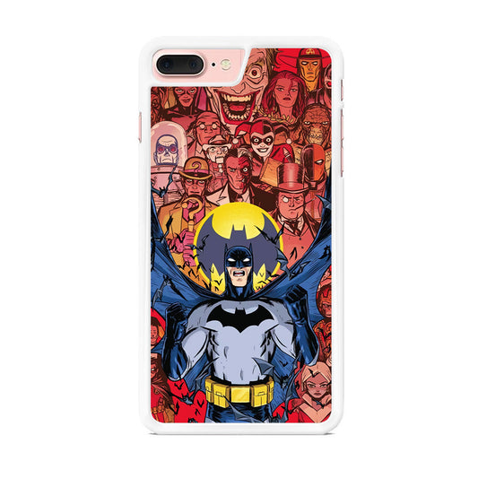 Batman Collage of Expression iPhone 7 Plus Case