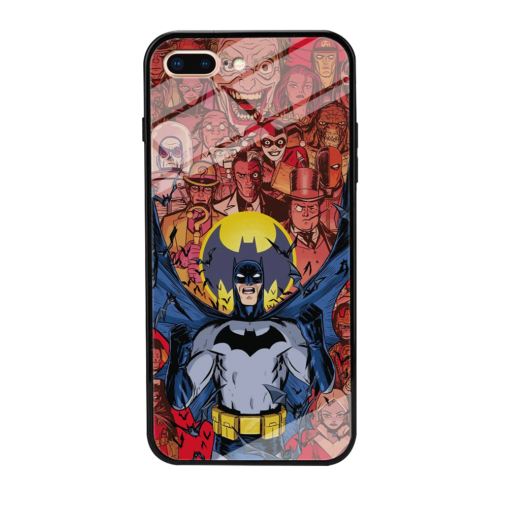 Batman Collage of Expression iPhone 7 Plus Case