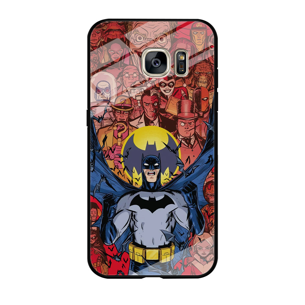 Batman Collage of Expression Samsung Galaxy S7 Case